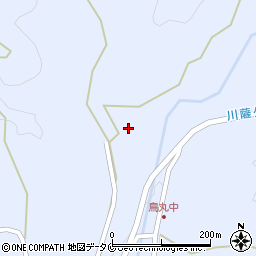 鹿児島県薩摩川内市東郷町鳥丸1202周辺の地図