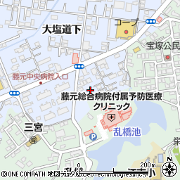 宮崎クリーン有限会社周辺の地図