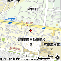カンサイ宮崎営業所周辺の地図