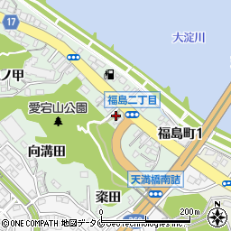 福島町自治公民館周辺の地図