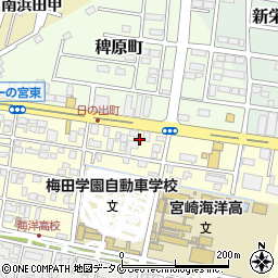 宮崎県宮崎市日ノ出町148周辺の地図