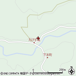 鹿児島県霧島市横川町上ノ344周辺の地図