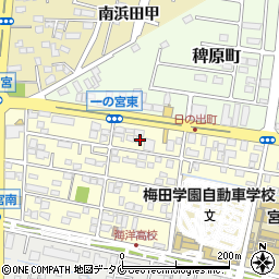 宮崎県宮崎市日ノ出町53周辺の地図