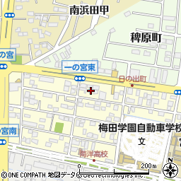 宮崎県宮崎市日ノ出町51周辺の地図