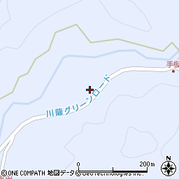 鹿児島県薩摩川内市東郷町鳥丸629周辺の地図