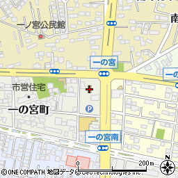 セブンイレブン宮崎一の宮町店周辺の地図