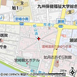 株式会社エフワン　宮崎営業所周辺の地図