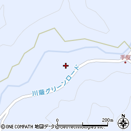 鹿児島県薩摩川内市東郷町鳥丸630周辺の地図
