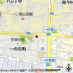 宮崎オートガラス株式会社周辺の地図
