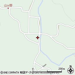 鹿児島県霧島市横川町上ノ496周辺の地図