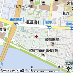 株式会社宮崎派遣センター周辺の地図