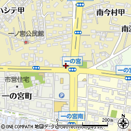 大黒屋質宮崎一の宮店周辺の地図