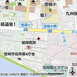 宮崎県宮崎市川原町5-27周辺の地図