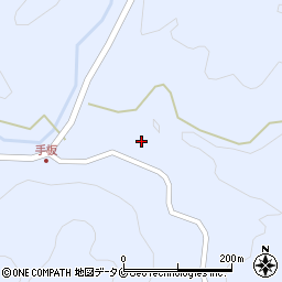 鹿児島県薩摩川内市東郷町鳥丸734周辺の地図