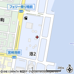 三和株式会社　宮崎支店周辺の地図