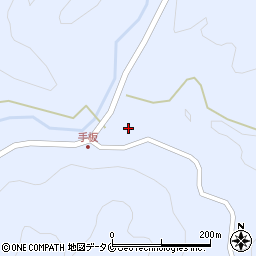 鹿児島県薩摩川内市東郷町鳥丸732周辺の地図