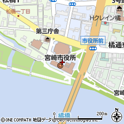 〒880-0001 宮崎県宮崎市橘通西の地図