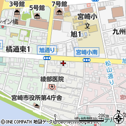 宮崎県宮崎市川原町5-6周辺の地図