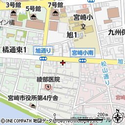 宮崎県宮崎市川原町5-8周辺の地図