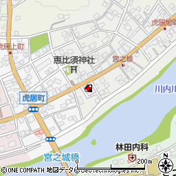 ａｐｏｌｌｏｓｔａｔｉｏｎ宮之城ＳＳ周辺の地図