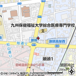 吉野家宮崎瀬頭店周辺の地図