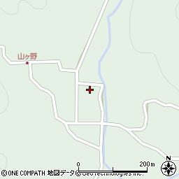 鹿児島県霧島市横川町上ノ519周辺の地図