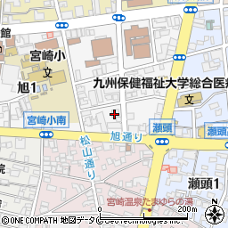 株式会社総合人材センター　宮崎支店周辺の地図