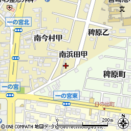 宮崎第一交通株式会社　タクシーご予約専用・神宮周辺の地図