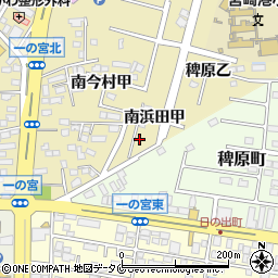 宮崎第一交通株式会社　タクシーご予約専用・宮崎周辺の地図