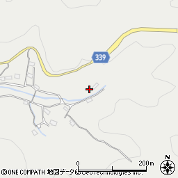 鹿児島県薩摩川内市西方町2261-2周辺の地図