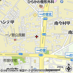 宮崎県宮崎市吉村町（下別府乙）周辺の地図