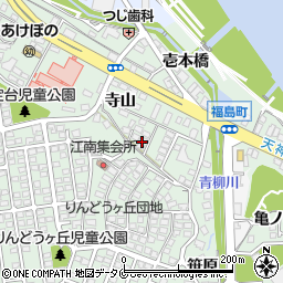 宮崎県宮崎市福島町周辺の地図