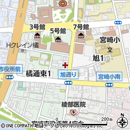 弁天寿司本店周辺の地図