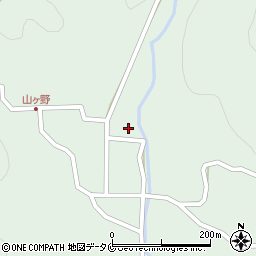 鹿児島県霧島市横川町上ノ518周辺の地図