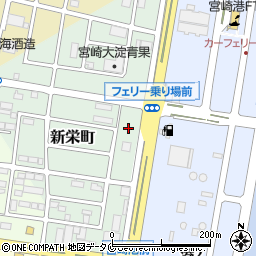 佐藤株式会社　宮崎営業所周辺の地図