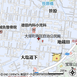 田丸鮮魚店周辺の地図