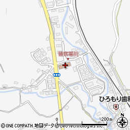 霧島警察署横川幹部派出所周辺の地図