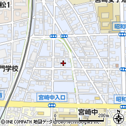 宮崎県宮崎市堀川町133周辺の地図