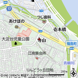 宮崎県宮崎市福島町寺山3065周辺の地図