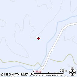 鹿児島県薩摩川内市東郷町鳥丸1094周辺の地図