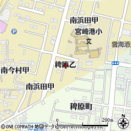 宮崎県宮崎市吉村町稗原乙周辺の地図