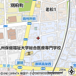 宮崎県市町村職員共済組合　総務課周辺の地図