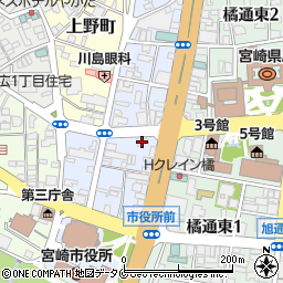 株式会社宮崎県食酢工業周辺の地図
