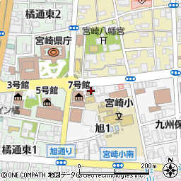 宮崎県婦人連絡協議会周辺の地図