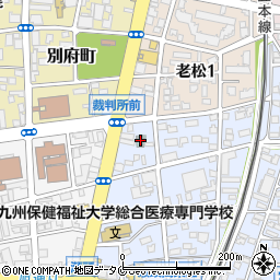 ビジネス宮崎ロイヤルホテル周辺の地図