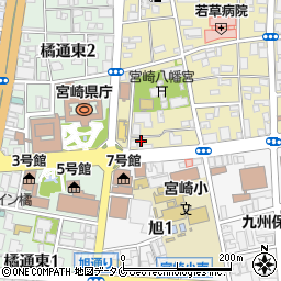 宮崎県主食集荷協同組合周辺の地図