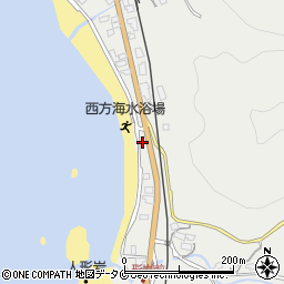 鹿児島県薩摩川内市西方町1218-17周辺の地図