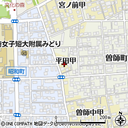 宮崎県宮崎市吉村町平田甲周辺の地図
