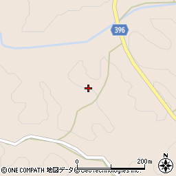 鹿児島県薩摩郡さつま町中津川4096周辺の地図