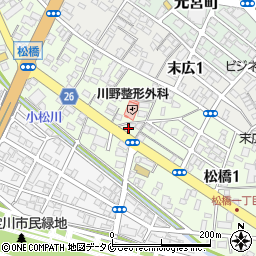 メイ建築研究所宮崎周辺の地図